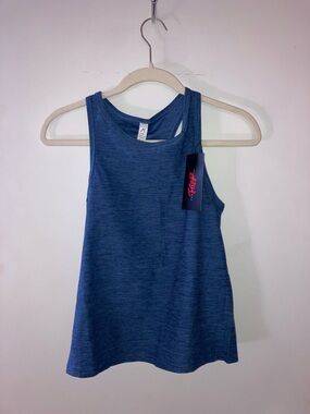 TGP The Gym People Tabk Top Blue Women’s Sz M NWT